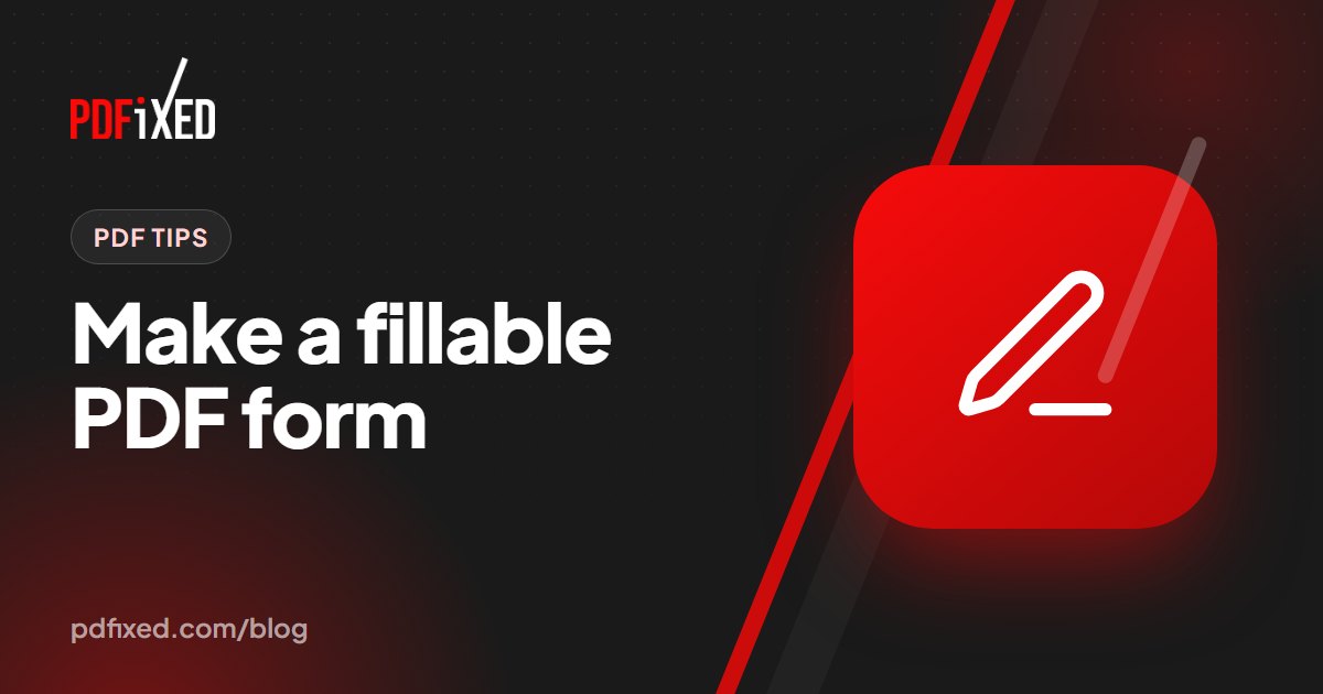 A PDF form with fillable text fields and checkboxes